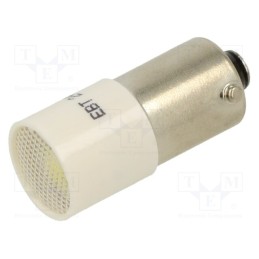 1 pcs x CML INNOVATIVE TECHNOLOGIES - 1880235W - Indicator: LED, BA9S,T10, white, plastic, 24VAC, 24VDC, -20÷60°C