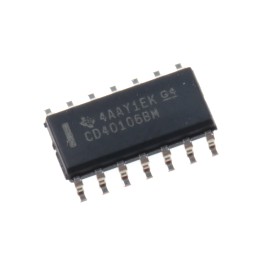 50 pcs - Texas Instruments CD40106BM96 Hex Schmitt Trigger Inverter, 14-Pin SOIC
