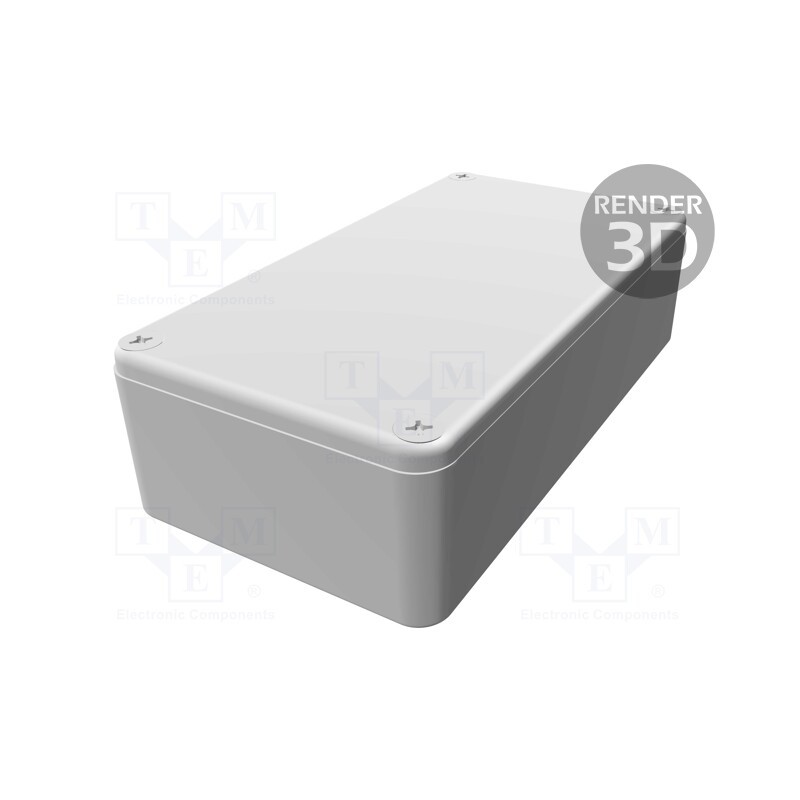 1 pcs x HAMMOND - 1590BCB - Enclosure: multipurpose, X: 60mm, Y: 112mm, Z: 31mm, 1590, aluminium