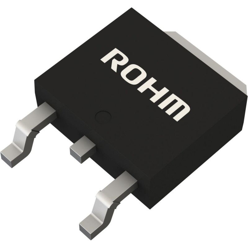 50 pcs - ROHM 2SCR587D3TL1 NPN Transistor, 3 A, 120 V, 3-Pin DPAK