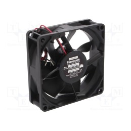 1 pcs x PANASONIC - ASFP80371 - Fan: DC, axial, 12VDC, 80x80x25mm, 70.2m3/h, 30dBA, ball bearing