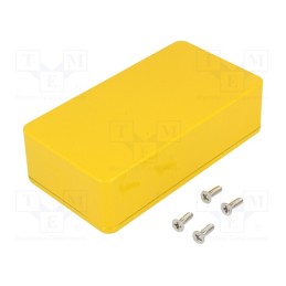 1 pcs x HAMMOND - 1590BYL - Enclosure: multipurpose, X: 60mm, Y: 112mm, Z: 31mm, 1590, aluminium