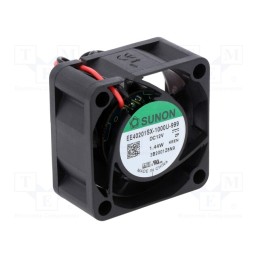 1 pcs x SUNON - EE40201SX-1000U-999 - Fan: DC, axial, 12VDC, 40x40x20mm, 18.35m3/h, 27.5dBA, 8000rpm