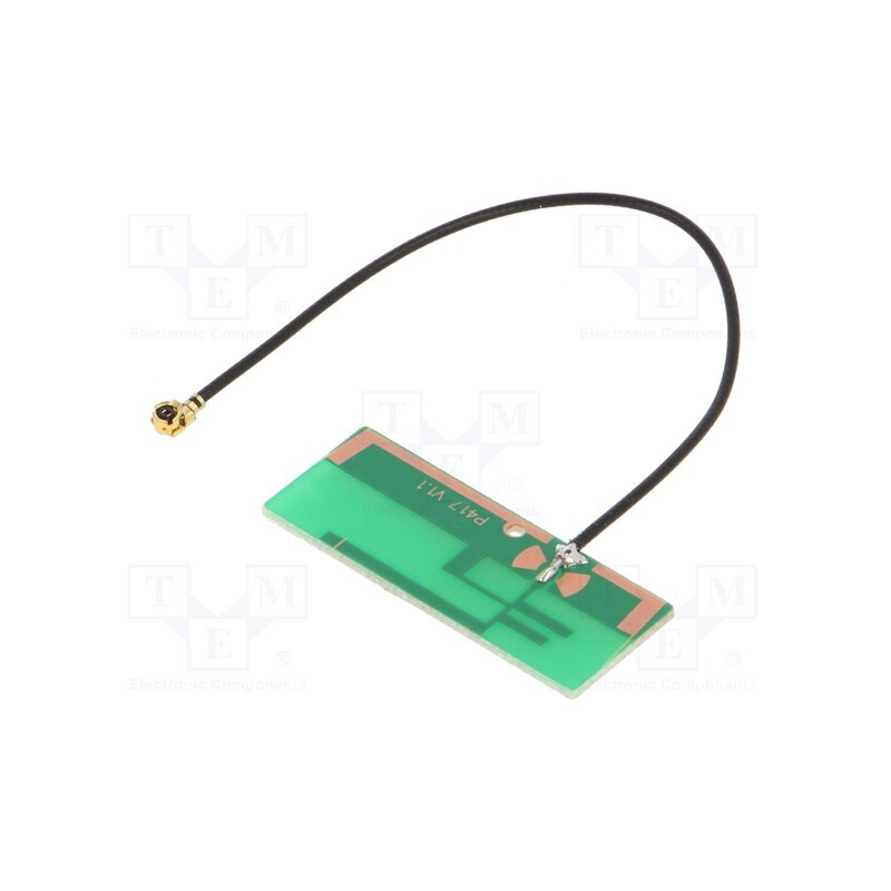1 pcs x SR PASSIVES - WIFI-ANT417 - Antenna, WiFi, 2dBi, linear, for ribbon cable, 50Ω, 36x14x1mm