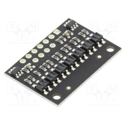 1 pcs x POLOLU - QTR-HD-07A REFLECTANCE SENSOR ARRAY - Sensor: distance, reflective, 2.9÷5.5VDC, analog, Ch: 7, 29x20mm, HD