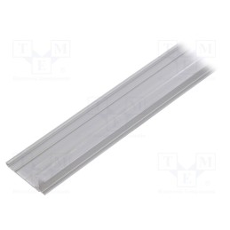 1 pcs x TOPMET - B8010000S - Profiles for LED modules, natural, L: 1m, WALLE12, aluminium