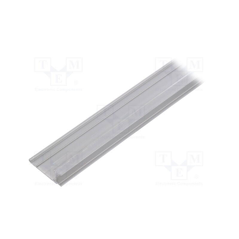 1 pcs x TOPMET - B8010000S - Profiles for LED modules, natural, L: 1m, WALLE12, aluminium
