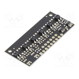 1 pcs x POLOLU - QTR-MD-06RC REFLECTANCE SENSOR ARRAY - Sensor: distance, reflective, 2.9÷5.5VDC, digital, Ch: 6, 45x20mm