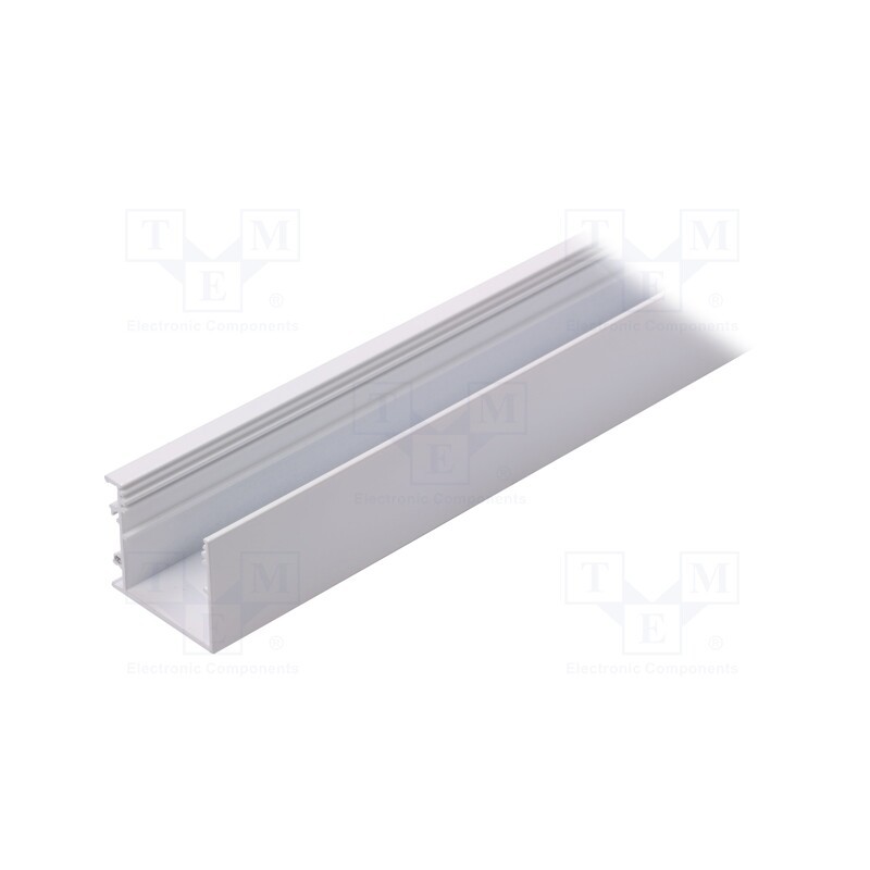 1 pcs x TOPMET - V3090001 - Profiles for LED modules, white, L: 1m, VARIO30-03, aluminium