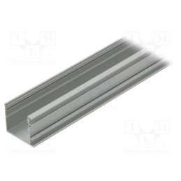 1 pcs x TOPMET - V3090020S - Profiles for LED modules, natural, L: 1m, VARIO30-03, aluminium