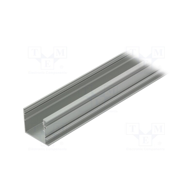1 pcs x TOPMET - V3090020S - Profiles for LED modules, natural, L: 1m, VARIO30-03, aluminium