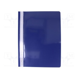 5 pcs x BIURFOL - Document wallet, A4, red, PVC