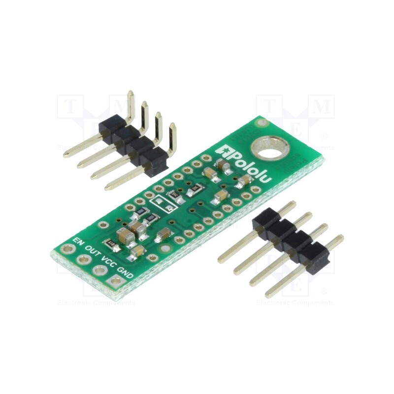 1 pcs x POLOLU - POLOLU CARRIER FOR SHARP GP2Y0A60SZLF - Sensor: sensor adapter, 3VDC, Kind of sensor: infrared