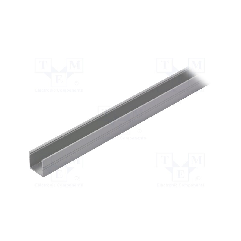 1 pcs x TOPMET - F1010020S - Profiles for LED modules, natural, L: 1m, SMART16, aluminium