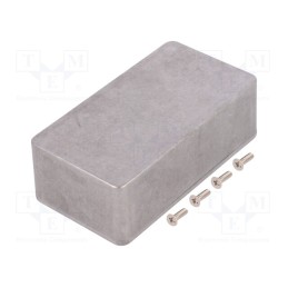 1 pcs x HAMMOND - 1590B2 - Enclosure: multipurpose, X: 60mm, Y: 112mm, Z: 37mm, 1590, aluminium