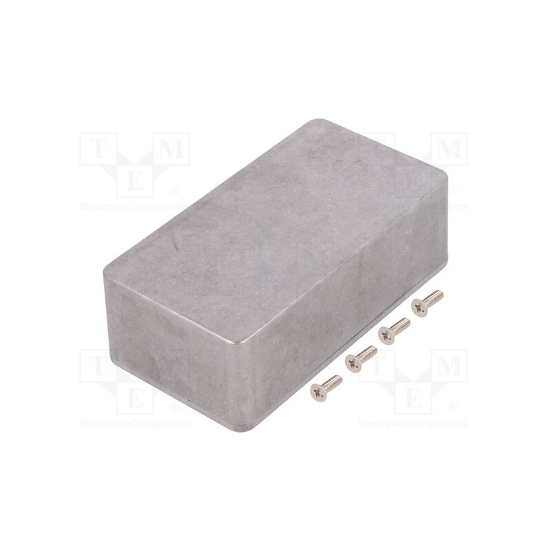 1 pcs x HAMMOND - 1590B2 - Enclosure: multipurpose, X: 60mm, Y: 112mm, Z: 37mm, 1590, aluminium