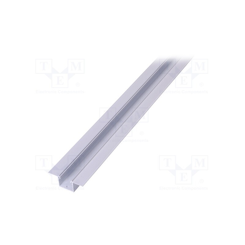 1 pcs x TOPMET - G1000101 - Profiles for LED modules, white, L: 1m, LINEA-IN20 TRIMLESS