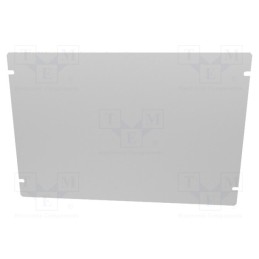 1 pcs x HAMMOND - 1434-22 - Mounting plate, steel, Series: 1444, natural