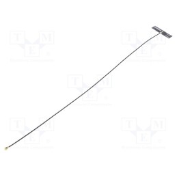 1 pcs x MOLEX - 146153-0300 - Antenna, Bluetooth,WiFi,ZigBee, 2.2dBi,2.8dBi, linear, 34.9x9mm