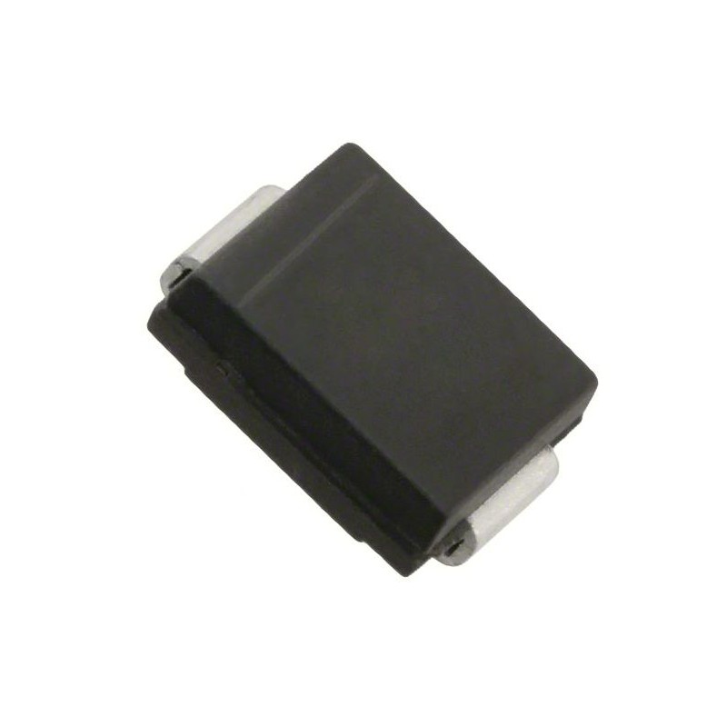 25 pcs - Vishay SM6T15A-E3/52, Bi-Directional, Uni-Directional TVS Diode, 600W, 2-Pin DO-214AA