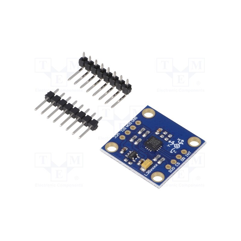 1 pcs x OKYSTAR - OKY3231 - Sensor: position, gyroscope, 3÷5VDC, I2C,SPI, L3GD20