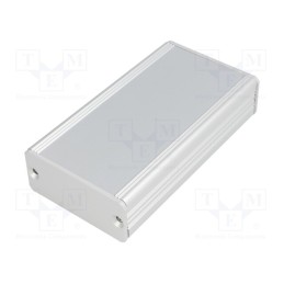 1 pcs x FISCHER ELEKTRONIK - AKG 55 24 100 ME - Enclosure: with panel, AKG, X: 55mm, Y: 100mm, Z: 24mm, aluminium