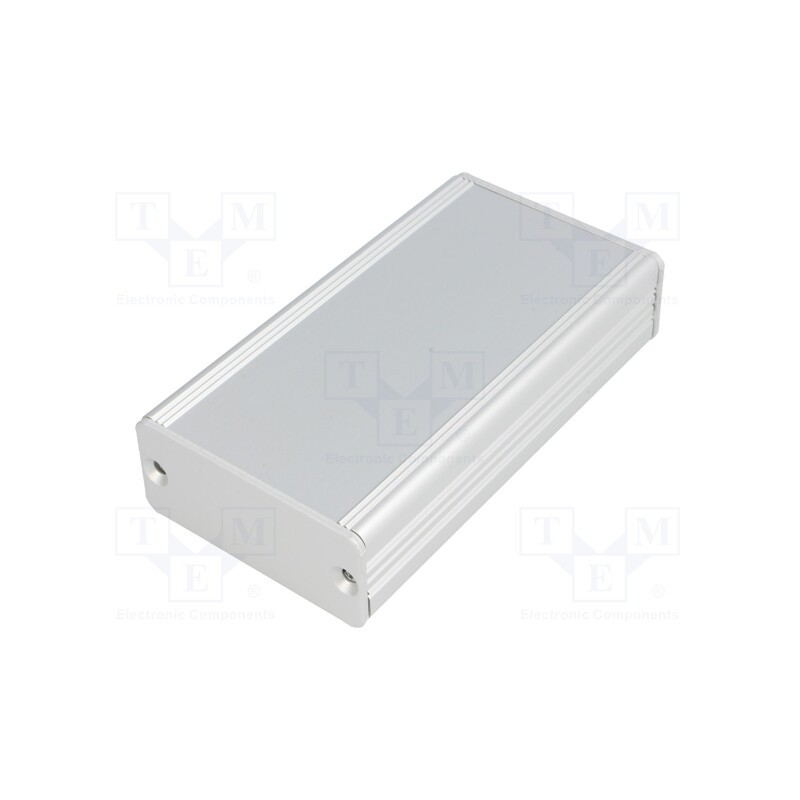 1 pcs x FISCHER ELEKTRONIK - AKG 55 24 100 ME - Enclosure: with panel, AKG, X: 55mm, Y: 100mm, Z: 24mm, aluminium