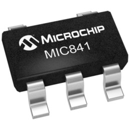 30 pcs - MIC841HYC5-TR Microchip, Dual Comparator, Open Drain, Push-Pull O/P, 12μs 1.5 - 5.5 V 5-Pin SC-70