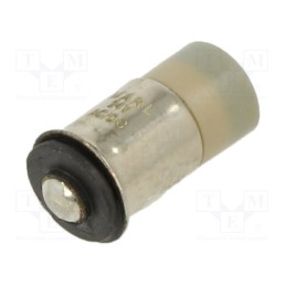 1 pcs x MARL - 236-046-98 - LED lamp, white cold, SX6s, 24VDC, 24VAC, -30÷85°C, Bulb: T3 1/4