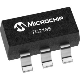 50 pcs - Microchip TC2185-3.3VCTTR, 1, Regulator 150mA, 3.3 V 5-Pin, SOT-23