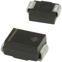 25 pcs - Vishay SMBJ7.0CA-E3/52, Bi-Directional, Uni-Directional TVS Diode, 600W, 2-Pin DO-214AA