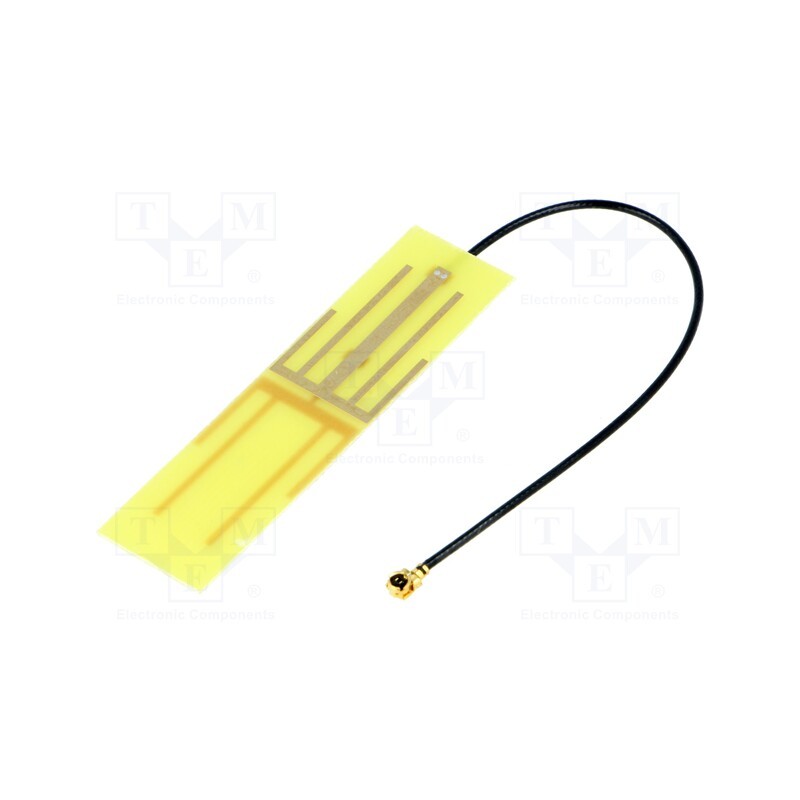 1 pcs x SR PASSIVES - WIFI-ANT414 - Antenna, WiFi, 3dBi, linear, for ribbon cable, 50Ω, 60x15x0.6mm