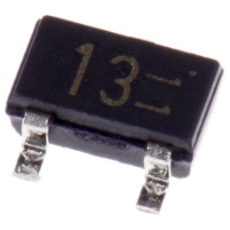 5 pcs - ROHM DTA143EKAT146 PNP Digital Transistor, -100 mA, 3-Pin SMT