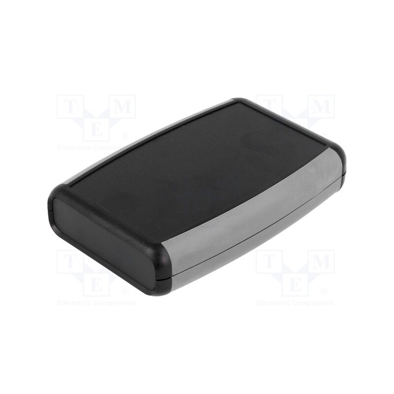 1 pcs x HAMMOND - 1553BBKBKBAT - Enclosure: multipurpose, X: 79mm, Y: 117mm, Z: 24mm, 1553, ABS, black