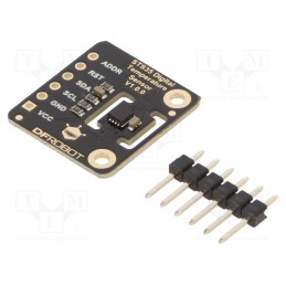 1 pcs x DFROBOT - SEN0434 - Sensor: atmospheric, temperature, I2C, 2.15÷5.5VDC, IC: STS35, Ch: 1