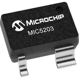 50 pcs - Microchip MIC5203-5.0YM5-TR, 1, Regulator 80mA, 5 V 5-Pin, SOT-23