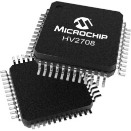 50 pcs - Microchip HV2708T-C/R8X Analogue Switch, 1, Multiplexer, 48-Pin LQFP