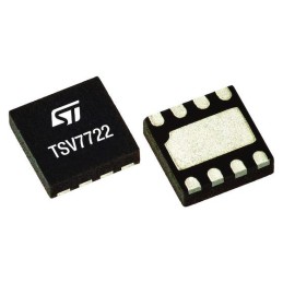 10 pcs - TSV7722IQ2T STMicroelectronics, Operational Amplifier, Op Amps, RRO, 22MHz, 5.5 V, 8-Pin ECOPACK