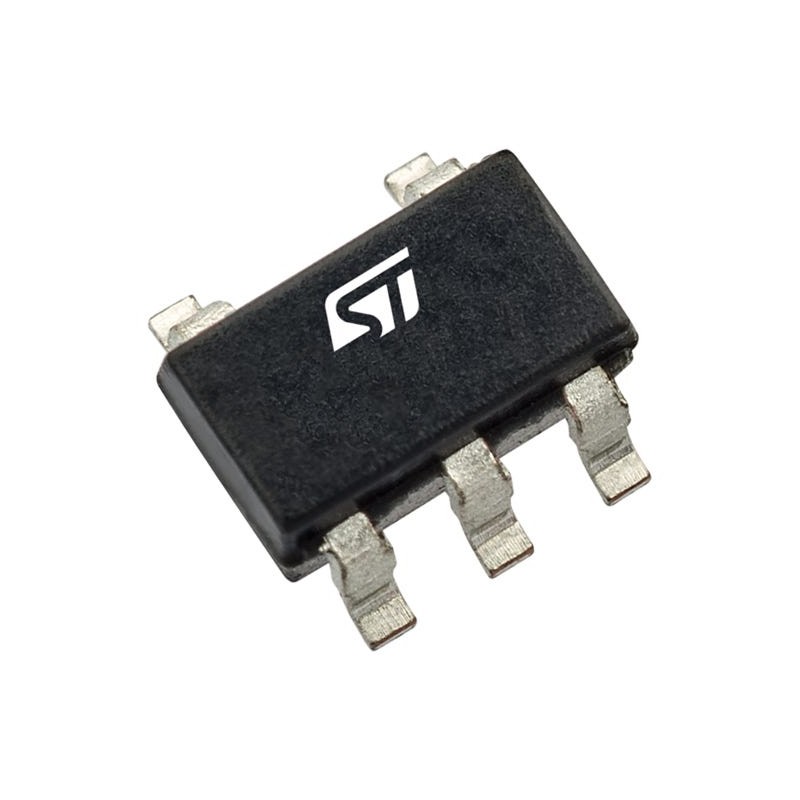 10 pcs - STMicroelectronics ST716C33R, 1 Low Dropout Voltage, Voltage Regulator 25mA, 0.3 V 5-Pin, ECOPACK