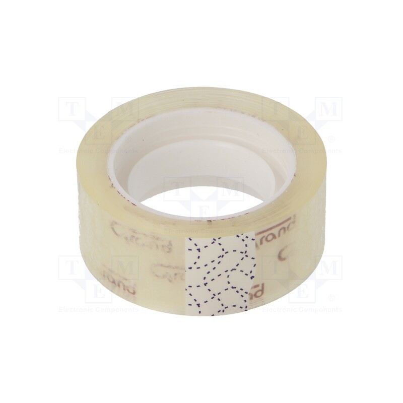 8 pcs x GRAND - GRAND-18/20 - Adhesive tape, transparent, W: 18mm, L: 20m, Adhesive: acrylic