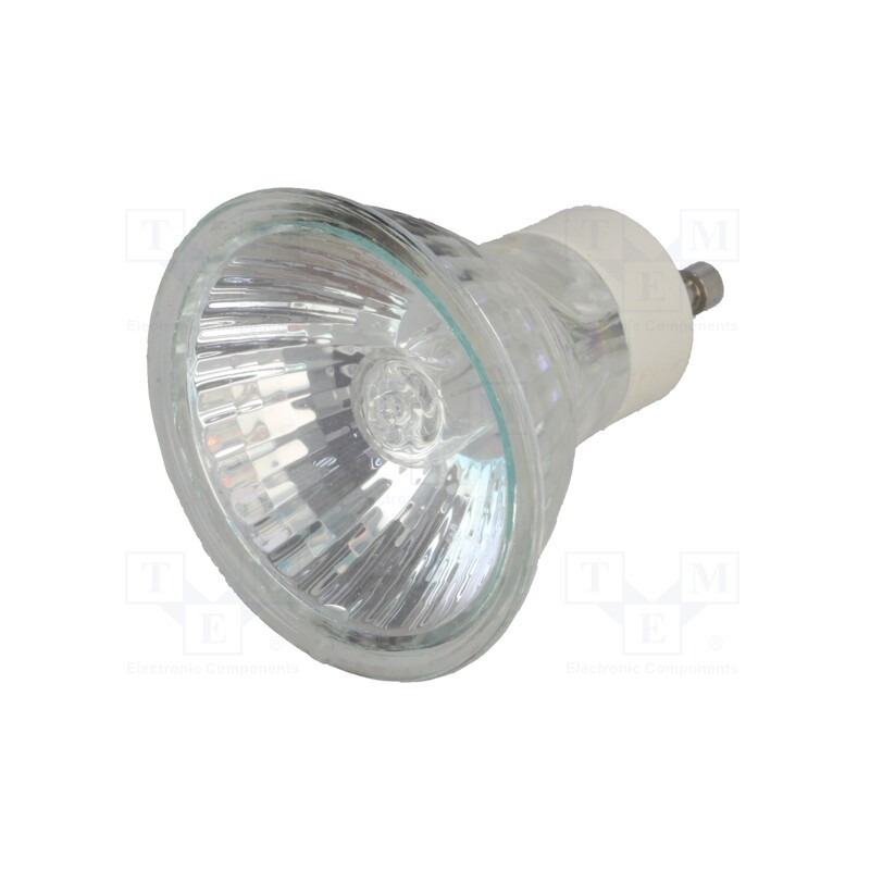 1 pcs x ZEXT - JDR50W38 GU10 - Filament lamp: halogen, 230VAC, 50W, GU10, JDR, 580lm, 38°