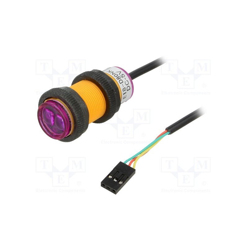 1 pcs x DFROBOT - SEN0019 - Sensor: distance, infrared, 5VDC, analog, Ch: 1, 30÷800mm, Gravity