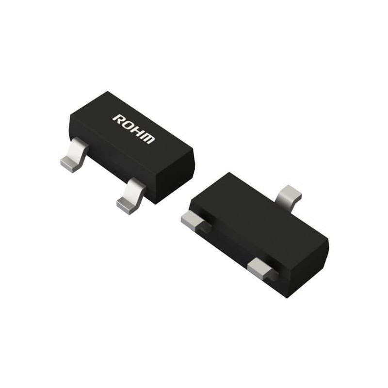 50 pcs - ROHM MMBZ9V1ALYFHT116, Bi-Directional TVS Diode, 225mW, 3-Pin SOT-23