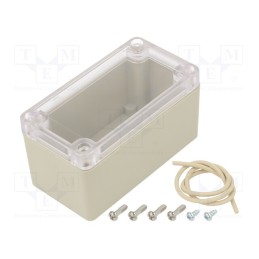 1 pcs x HAMMOND - RP1045C - Enclosure: multipurpose, X: 50mm, Y: 95mm, Z: 50mm, Ritec, ABS, IP65