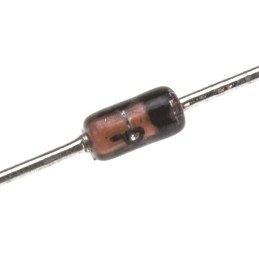 100 pcs - Nexperia, 3.3V Zener Diode 5% 500 mW Through Hole 2-Pin DO-35