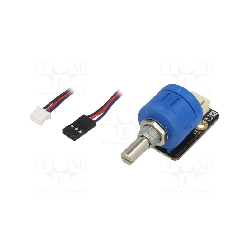 1 pcs x DFROBOT - DFR0058 - Sensor: rotation, potentiometer, analog, 5VDC, Ch: 1, Gravity