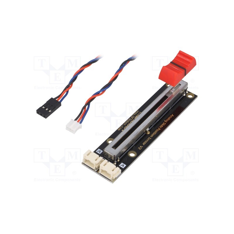 1 pcs x DFROBOT - DFR0053 - Sensor: position, potentiometer, 5VDC, analog, module,cables, Ch: 1