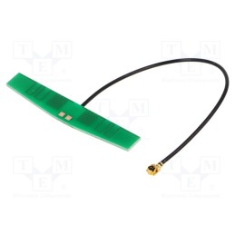 1 pcs x SR PASSIVES - GSM-ANT059 - Antenna, GSM, 2dBi, linear, for ribbon cable, 50Ω, 47x7.6x1.2mm