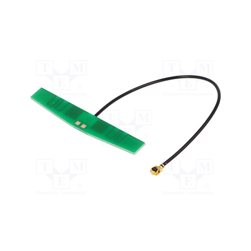 1 pcs x SR PASSIVES - GSM-ANT059 - Antenna, GSM, 2dBi, linear, for ribbon cable, 50Ω, 47x7.6x1.2mm