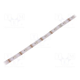 1 m x WORLDSEMI - HC-F5V-30L-30LED-W-WS2813 IP20 - Programmable LED tape, RGB, 5050, 5V, LED/m: 30, 10mm, IP20, 140°